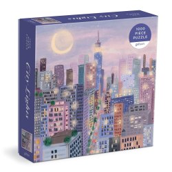 City Lights 1000 Piece Puzzle Galison / Пазли