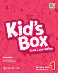 Kid's Box New Generation 1 Activity Book with Digital Pack Cambridge University Press / Робочий зошит