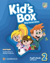 Kid's Box New Generation 2 Pupil's Book with eBook Cambridge University Press / Підручник для учня
