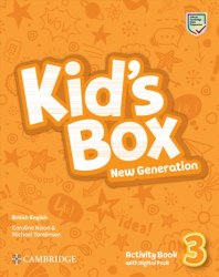 Kid's Box New Generation 3 Activity Book with Digital Pack Cambridge University Press / Робочий зошит