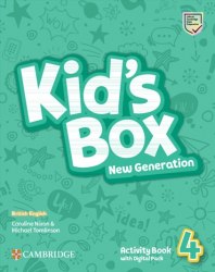 Kid's Box New Generation 4 Activity Book with Digital Pack Cambridge University Press / Робочий зошит