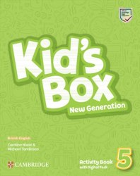 Kid's Box New Generation 5 Activity Book with Digital Pack Cambridge University Press / Робочий зошит