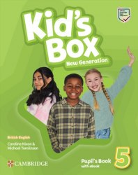 Kid's Box New Generation 5 Pupil's Book with eBook Cambridge University Press / Підручник для учня
