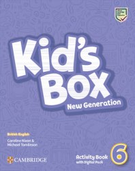Kid's Box New Generation 6 Activity Book with Digital Pack Cambridge University Press / Робочий зошит