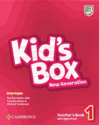Kid's Box New Generation 1 Teacher's Book with Digital Pack Cambridge University Press / Підручник для вчителя