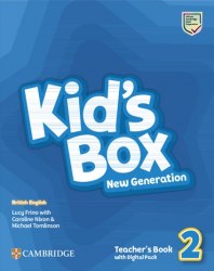 Kid's Box New Generation 2 Teacher's Book with Digital Pack Cambridge University Press / Підручник для вчителя