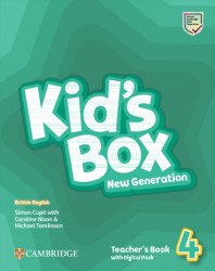 Kid's Box New Generation 4 Teacher's Book with Digital Pack Cambridge University Press / Підручник для вчителя
