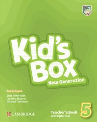 Kid's Box New Generation 5 Teacher's Book with Digital Pack Cambridge University Press / Підручник для вчителя