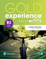 Gold Experience (2nd Edition) B2 Student's Book + eBook + Online Practice Pearson / Підручник + eBook + код доступу