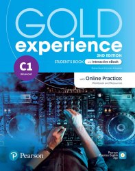Gold Experience (2nd Edition) C1 Student's Book + eBook + Online Practice Pearson / Підручник + eBook + код доступу