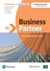 Business Partner B1 Coursebook + ebook + MyEnglishLab Pearson / Підручник + eBook + онлайн зошит