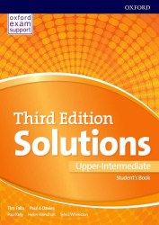 Solutions (3rd Edition) Upper-Intermediate Student's Book + Online Practice Oxford University Press / Підручник з кодом доступу