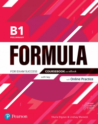 Formula B1 Preliminary Coursebook + Interactive eBook + key + Online Practice Pearson / Підручник з відповідями + онлайн практика