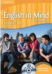 English in Mind Starter (2nd Edition) Students Book with DVD-ROM Cambridge University Press / Підручник для учня та DVD диск