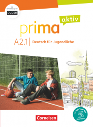Prima aktiv A2/1 Kursbuch inkl. PagePlayer-App + interaktiven Übungen Cornelsen / Підручник для учня