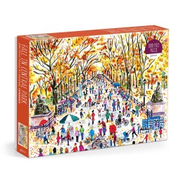 Michael Storrings Fall in Central Park 1000 Piece Puzzle Galison / Пазли