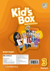 Kid's Box New Generation 3 Posters (8) Cambridge University Press / Набір плакатів