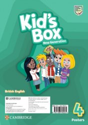 Kid's Box New Generation 4 Posters (8) Cambridge University Press / Набір плакатів