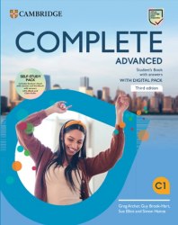 Complete Advanced Third Edition Self-Study Pack (Student's Book with key, Workbook with key and Audio) Cambridge University Press / Набір книг