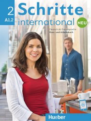 Schritte international Neu 2 Kursbuch + Arbeitsbuch mit Audios online Hueber / Підручник + зошит