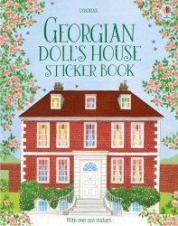 Georgian Doll's House Sticker Book Usborne / Книга з наклейками