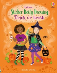 Sticker Dolly Dressing Trick or Treat Usborne / Книга з наклейками