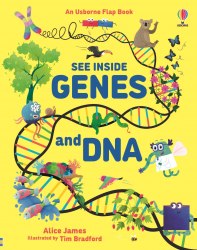 See Inside Genes and DNA Usborne / Книга з віконцями