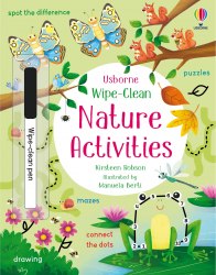 Wipe-Clean Nature Activities Usborne / Пиши-стирай