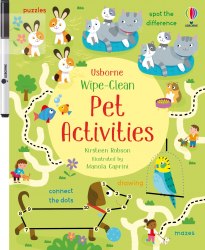 Wipe-Clean Pet Activities Usborne / Пиши-стирай