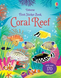 First Sticker Book: Coral Reef Usborne / Книга з наклейками