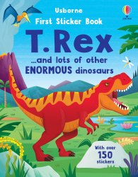 First Sticker Book: T. Rex Usborne / Книга з наклейками