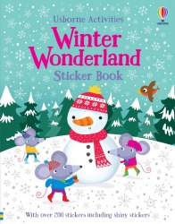 Winter Wonderland Sticker Book Usborne / Книга з наклейками