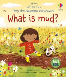 Lift-the-Flap Very First Questions and Answers: What is Mud? Usborne / Книга з віконцями