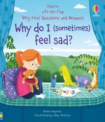 Lift-the-Flap Very First Questions and Answers: Why Do I (Sometimes) Feel Sad? Usborne / Книга з віконцями