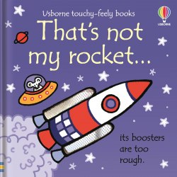 That's Not My Rocket... Usborne / Книга з тактильними відчуттями