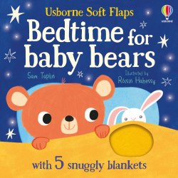 Bedtime for Baby Bears Usborne / Книга з віконцями
