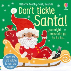 Don't Tickle Santa! Usborne / Книга з тактильними відчуттями