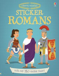 Sticker Romans Usborne / Книга з наклейками