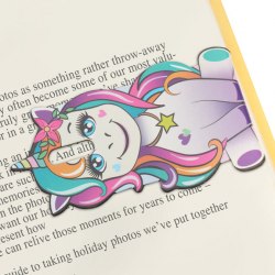 Line Markers Unicorn Thinking Gifts / Закладка