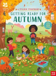 A Sticker Storybook: Getting Ready for Autumn Nosy Crow / Книга з наклейками