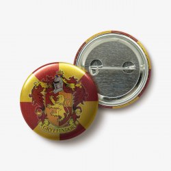 Hogwarts: Gryffindor House Crest Button Badge MinaLima / Значок