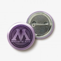 Ministry of Magic Emblem Button Badge MinaLima / Значок