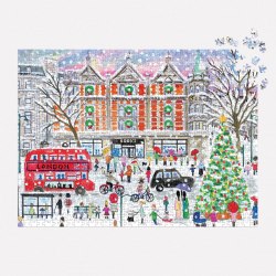 Michael Storrings Christmas in London 1000 Piece Puzzle Galison / Пазли