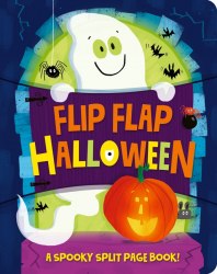 Flip Flap Halloween Caterpillar Books / Книга з віконцями