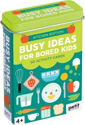Busy Ideas for Bored Kids: Kitchen Edition Petit Collage / Картки