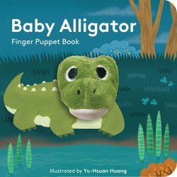 Baby Alligator Finger Puppet Book Chronicle Books / Книга-іграшка