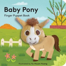 Baby Pony Finger Puppet Book Chronicle Books / Книга-іграшка