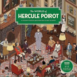 The World of Hercule Poirot: A Jigsaw Puzzle Laurence King / Пазли