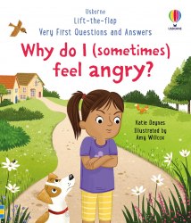 Lift-the-Flap Very First Questions and Answers: Why Do I (Sometimes) Feel Angry? Usborne / Книга з віконцями