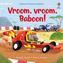 Usborne Phonics Readers: Vroom, Vroom, Baboon! Usborne